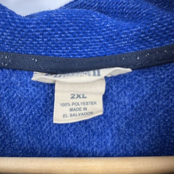Duluth Trading Jacket Size 2XL Mens Blue Full Zip Outdoor Fleece Coat - Picture 4 of 9